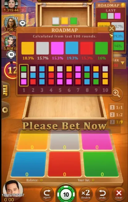 Spin and Win with Color Slot Game Excitement